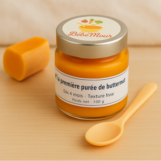 Ma première purée de butternut